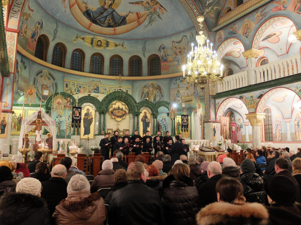 Concert sustinut de Corala Armonia  la Catedrala Hagia Sophia din Bialystok, Polonia