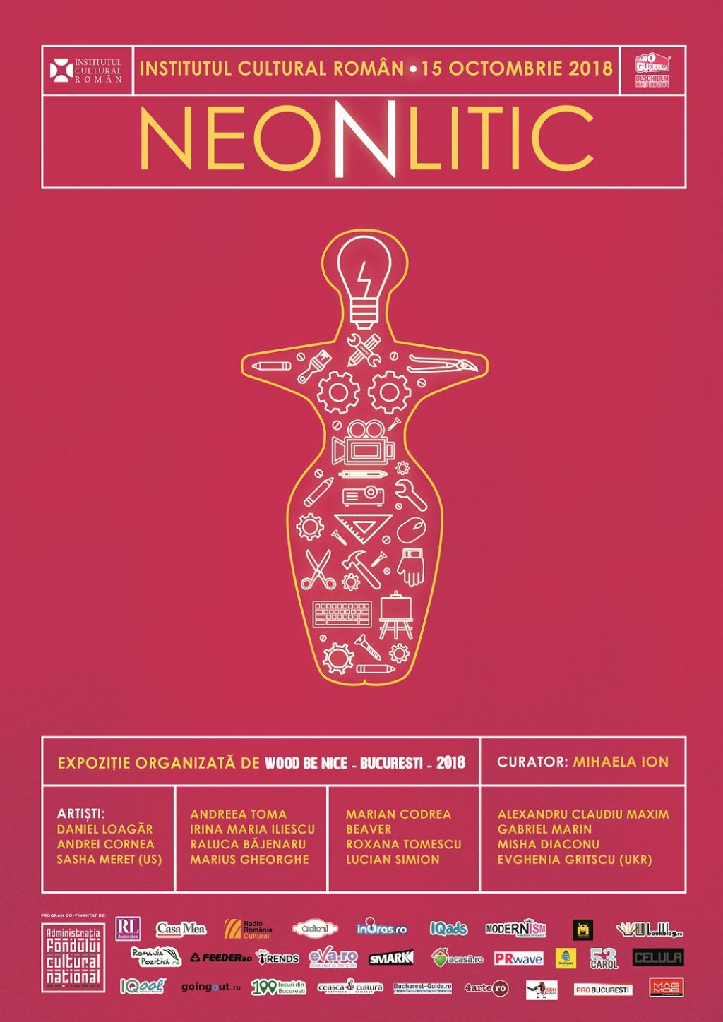 Expozitia NeoNlitic, vernisata la ICR  15 artisti contemporani reinterpreteaza cultura neolitica
