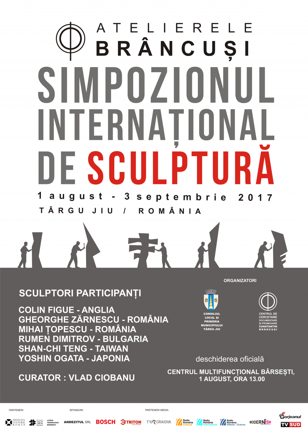 Incursiune in memoria pietrei, simpozion International de Sculptura din cadrul Atelierelor Brancusi