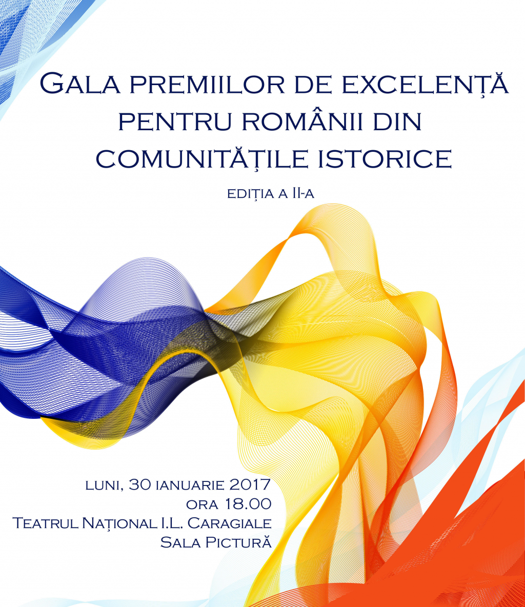 Gala Premiilor de Excelenta pentru Romanii din Comunitatile Istorice, editia a II-a