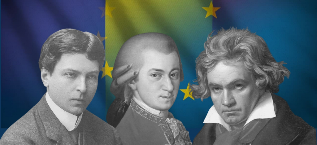 Enescu, Mozart, Beethoven Concert pentru Europa