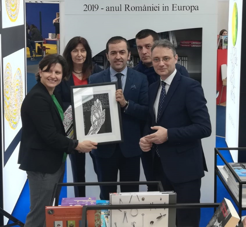 Standul ICR la Livre Paris 2019   "inima culturala a Europei"