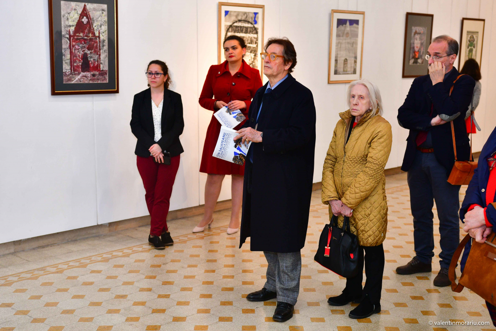 Expozitia Ion Salisteanu 90 de ani de la nastere la Accademia di Romania