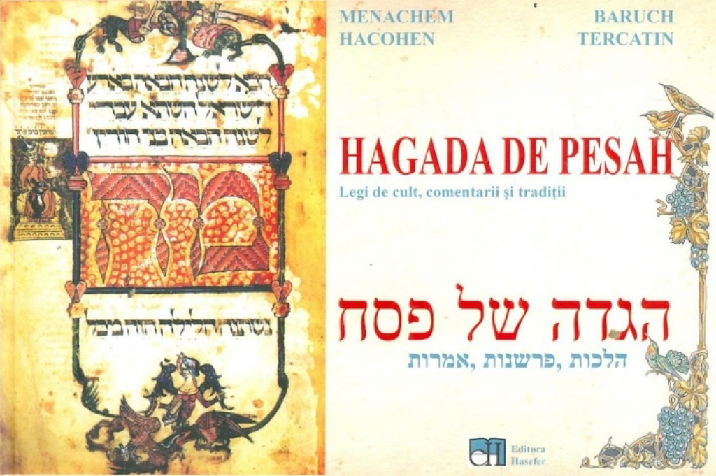 Cafeneaua Romaneasca la Tel Aviv lansarea volumului Hagada de Pesah si recital Maia Morgenstern