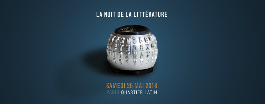 Noaptea Literaturii 2018 - Paris