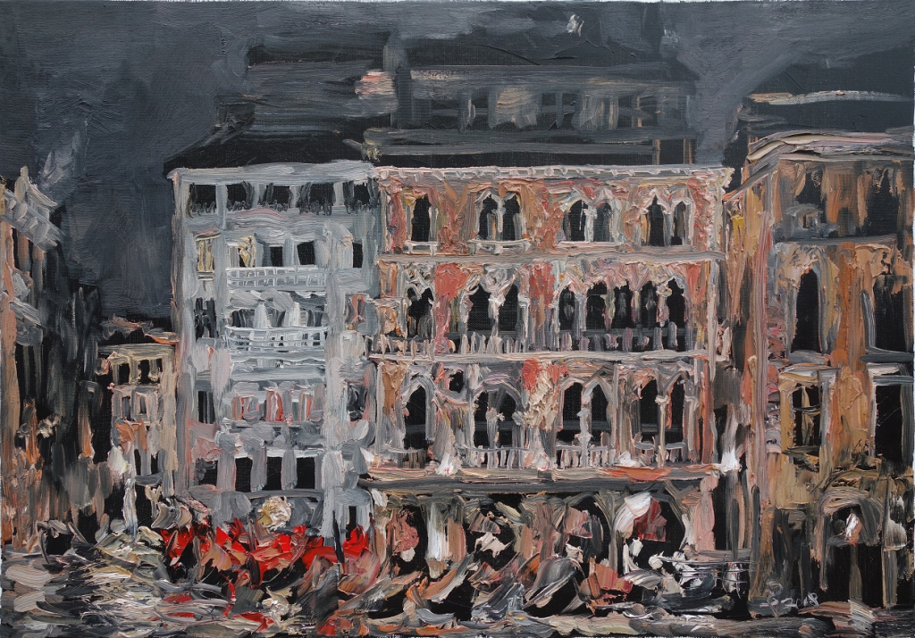 Alla prima, expozitie de pictura de Sorin Scurtulescu  in Noua Galerie a IRCCU Venetia