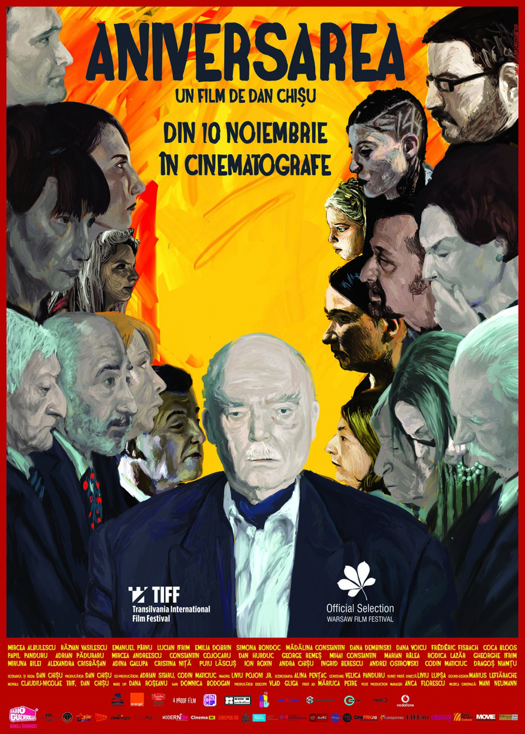 Filmul Aniversarea de Dan Chisu la Festivalul European de Film din Serbia