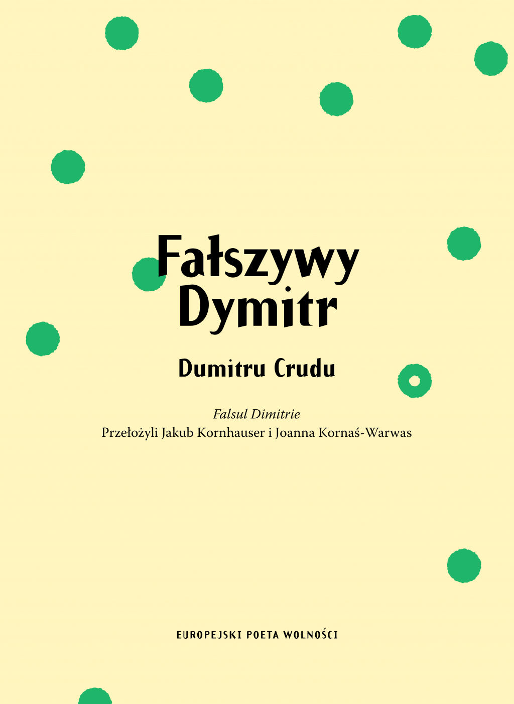 Dumitru Crudu, nominalizare la Premiul Poetul European al Libertatii 2018