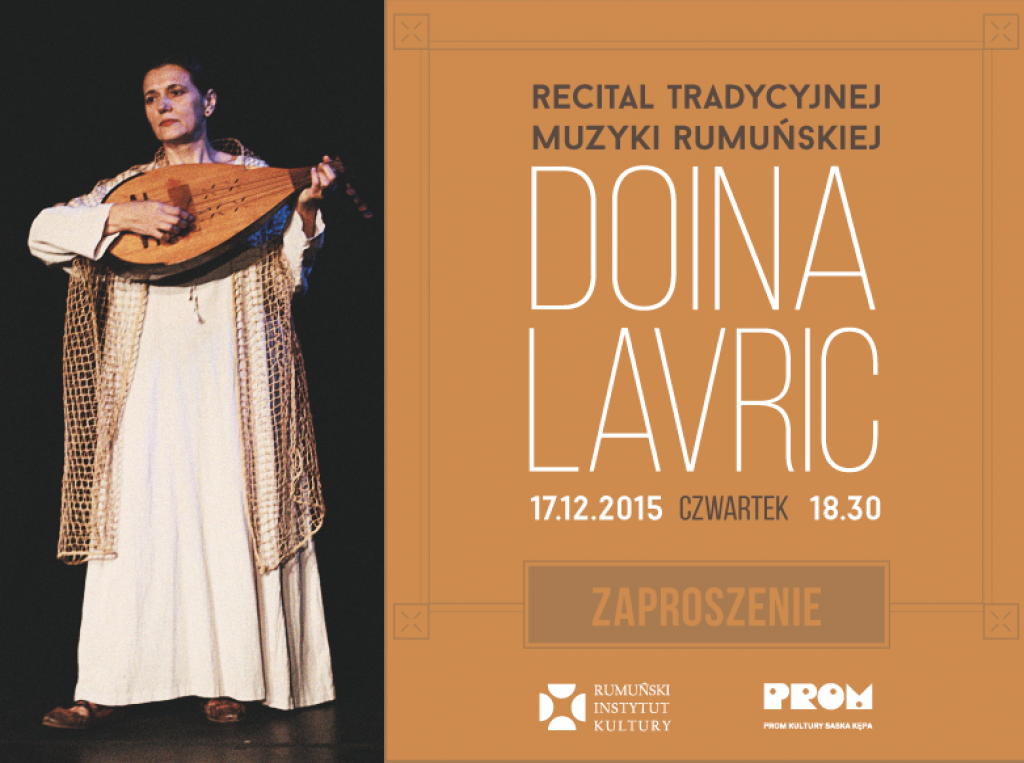 CaNTEC DE DEMULT - recital Doina Lavric la Varsovia