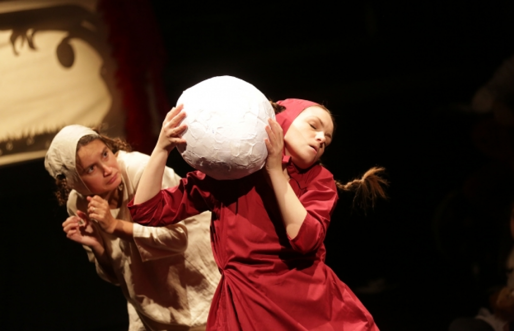 Spectacolul A fost odataun ou, la Festivalul International de Teatru de Papusi de la Ierusalim