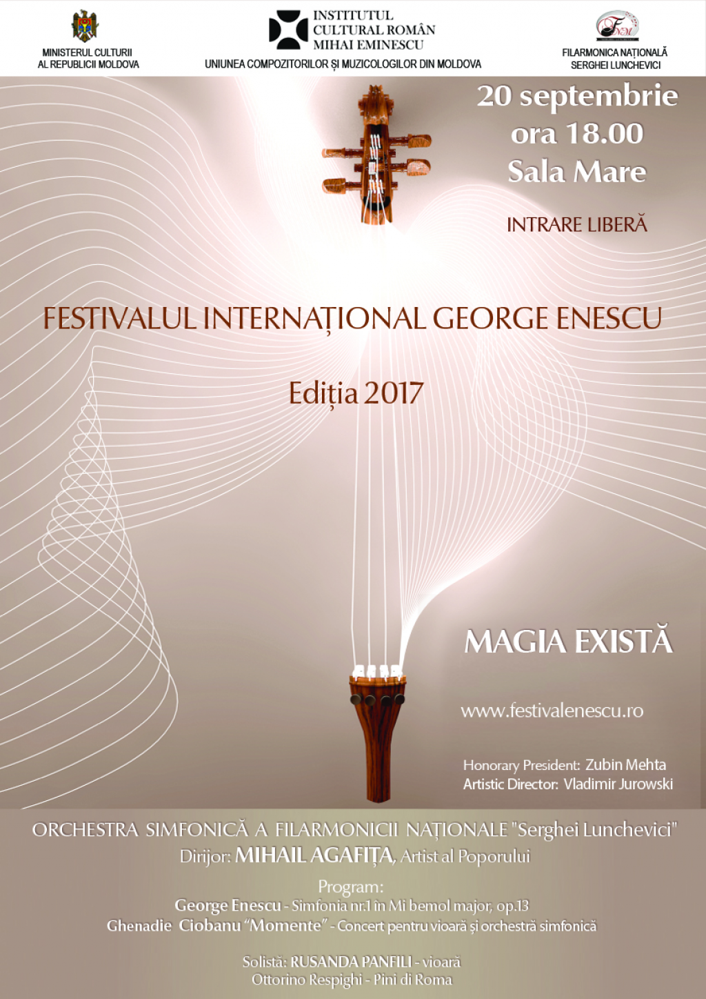 Festivalul George Enescu  la Chisinau