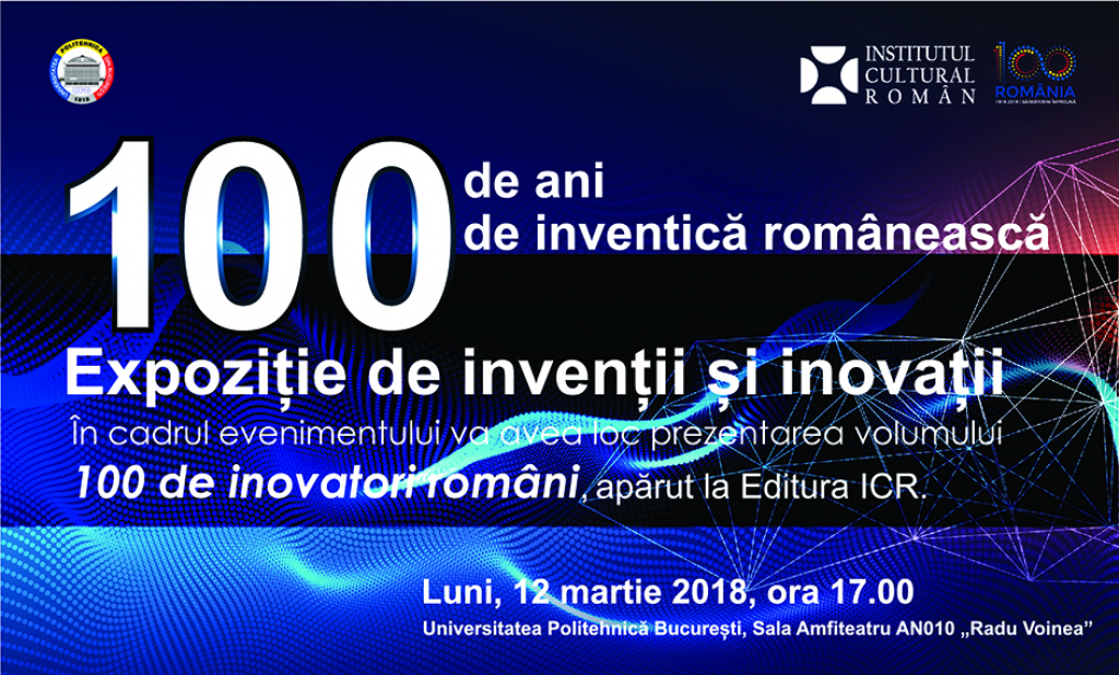 100 de ani de inventica romaneasca