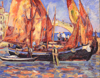 Nicolae Darascu - Venezia [Chioggia] - barche