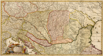 Carel Allard - Totius Regni Hungariae Maximaeque Partis Danubii Fluminis una cum adjacentibus Regionibus 1685