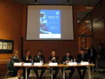 Conferinta de presa la Roma  cu ocazia inchiderii turneului George Enescu in Italia 